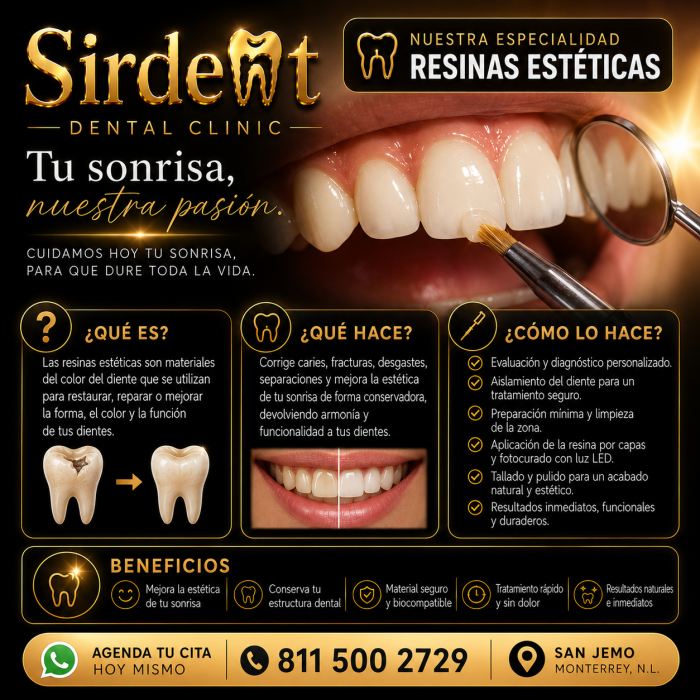 Resinas estéticas